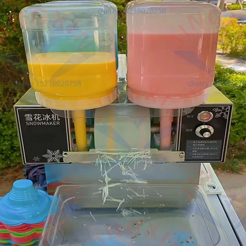 Коммерческая корейская машина для изготовления льда Bingsu Snow Snowflake Ice Crusher Maker