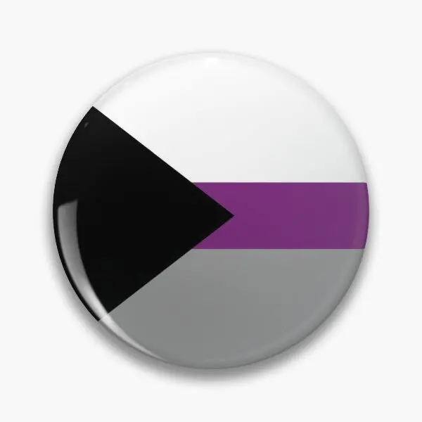 

Demisexual Pride Flag Customizable Soft Button Pin Brooch Metal Collar Decor Creative Jewelry Clothes Hat Lover Cartoon Funny