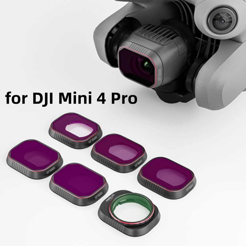 

For DJI Mini 4 Pro Filter ND16/64/256 Polarization Dimming Filter Set for DJI Mini 4 Pro Accessories