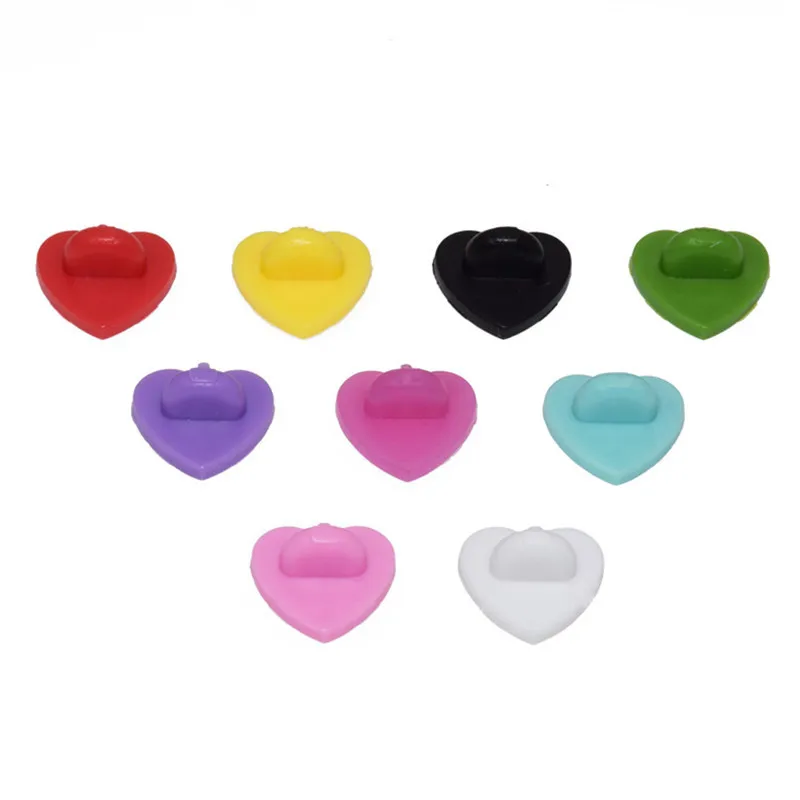 

10pcs Brooch Safe Keepers Pin Backs Rubber Badge Clasp for Diy Jewelry Making Brooch Stud Base Keeper Caps Fit Butterfly Clutch