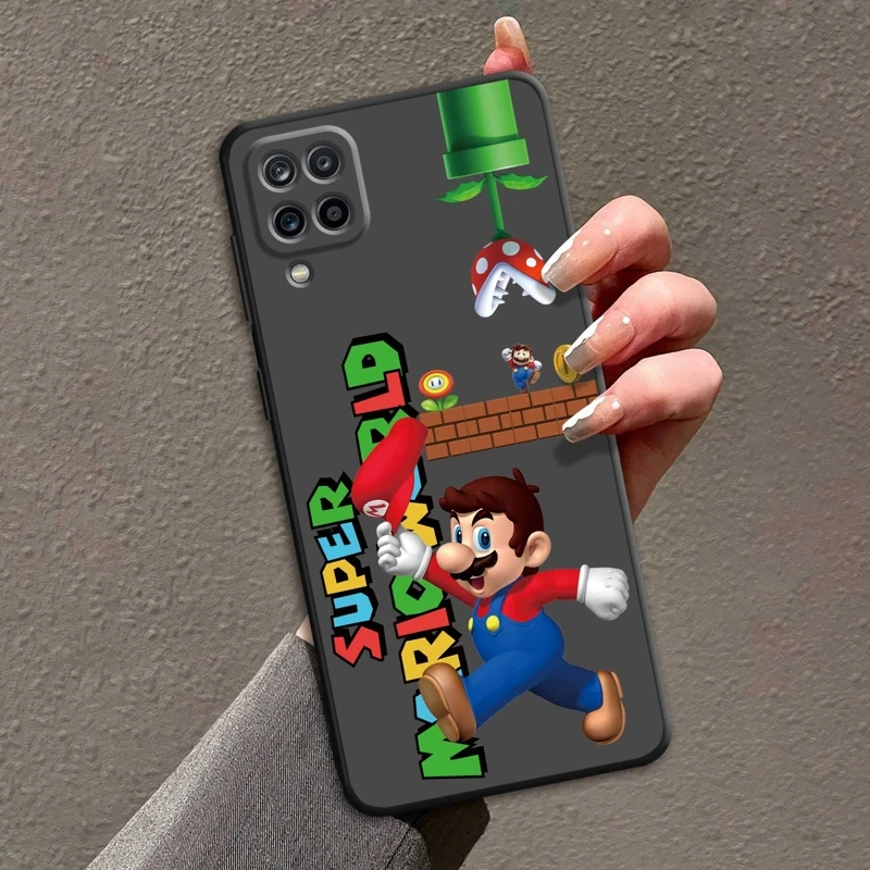 

Super Mario Coque Case For Samsung A70 A12 A13 4G 5G A03 A04 A50 A10 A20e A30 A40 A02s A03s A14 A11 A03 A04s A04e