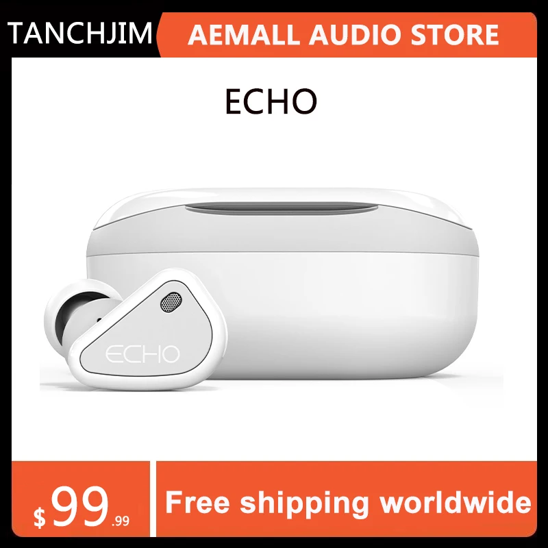 TWS-наушники TANCHJIM ECHO QCC3040 с поддержкой Bluetooth 5,2