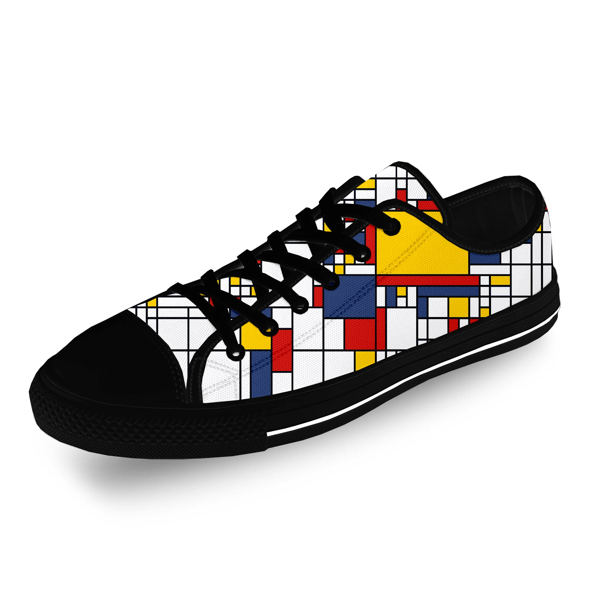 Рисунок 2 - Холщовые кроссовки Mondrian с абстрактным рисунком