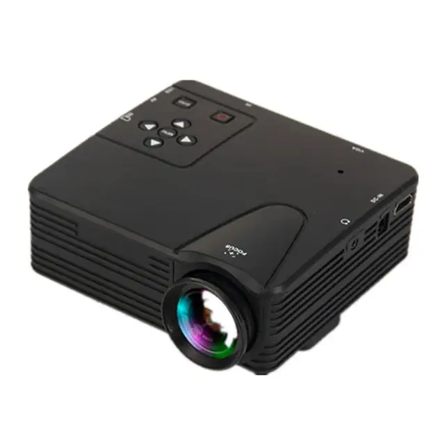 Mini Projector Portable LED Projector Video 3D Full HD Beamer 1080P for Smart Mobile Home Cinema Theater 6