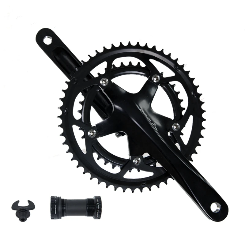 

22/20 Speed Crank 53-39 Tooth SRAM GXP Road Folding Bicycle Hollow Integral Tooth Plate Road Bicycle Accessories