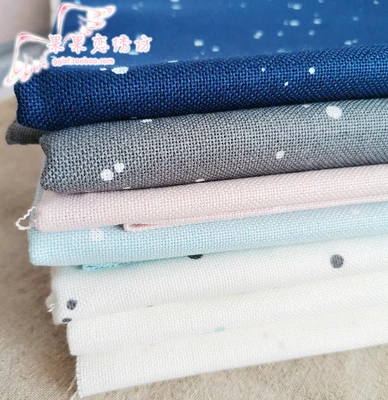 Немецкая ткань ZW 3984 32ct хлопчатобумажная для вышивки крестиком вышитая в горошек