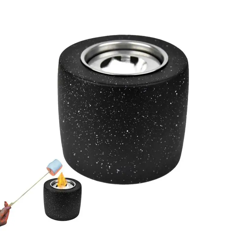 

Burning Stove Decor Mini Fire Pit Fire Burning Bowl Patio Decor Stove Portable Fireplace Ambiance Burner For Camping Barbecue