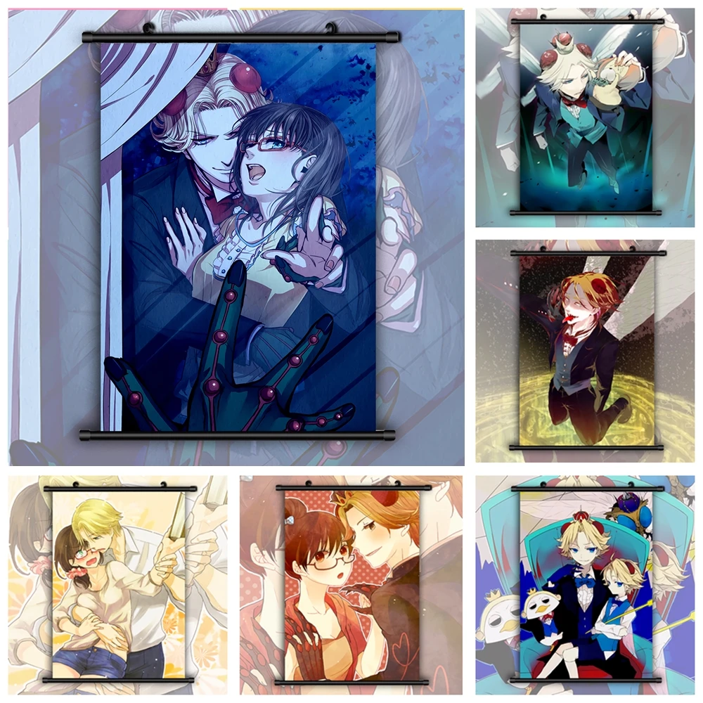 Yondemasuyo Azazel-san Beelzebub Rinko аниме настенная живопись холст Картина гостиная Детская комната Декор для дома украшения картины