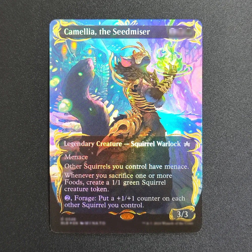 Фото Коллекционные карты Proxy TCG Magic: Lumra. Дух джунглей 0343 – Высококачественные игровые карты для настольных игр и торговли, игрушки №4