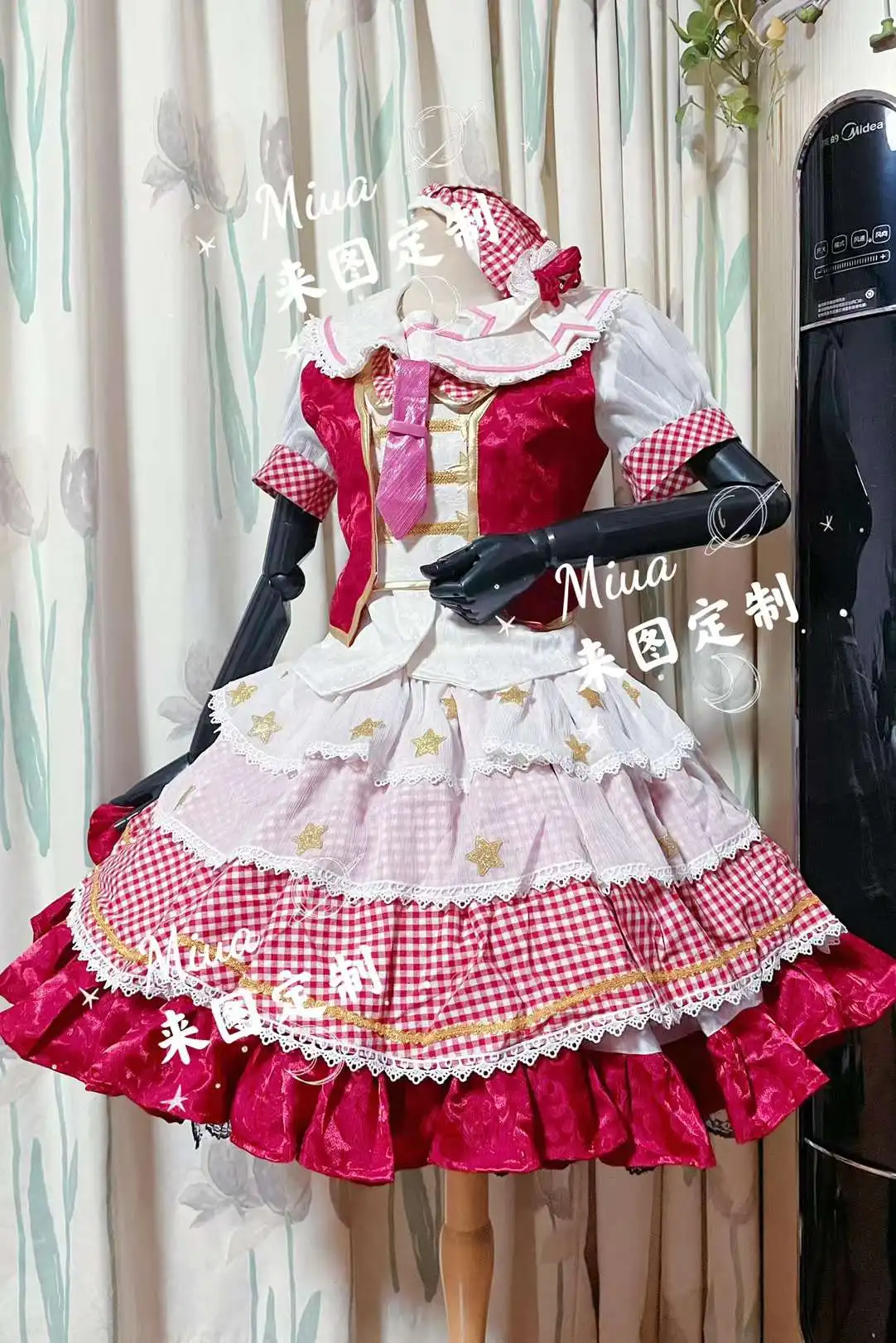 

Костюм для косплея COS-KiKi из Аниме Pretty Channel Akagi Anna MelticStar Idol