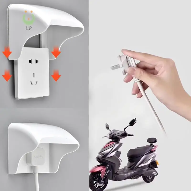 

Водонепроницаемая настенная розетка типа 86, настенная пластиковая коробка с выключателем, уличная крышка, водонепроницаемая Поверхностная розетка, 1 шт.