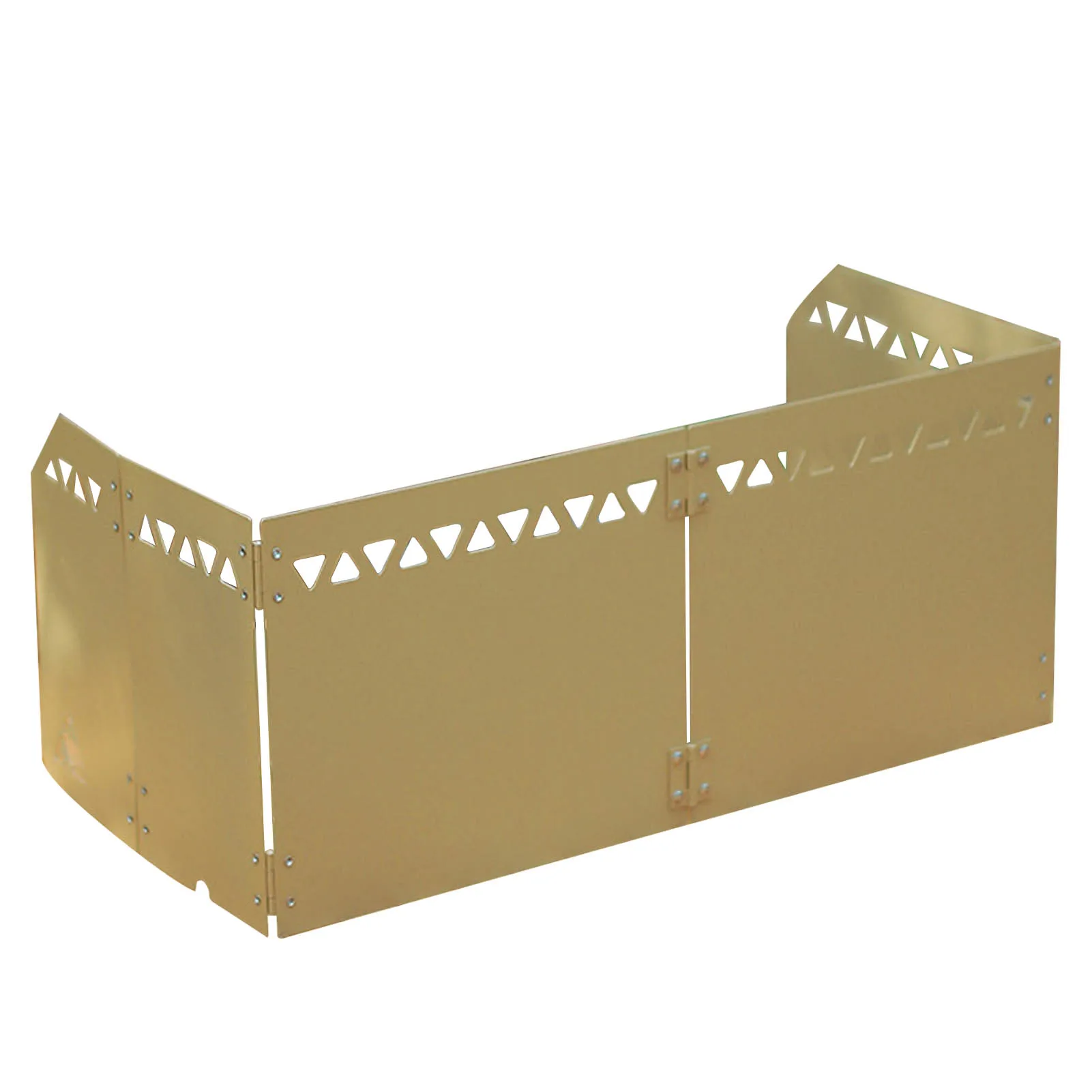 

Складная уличная плита на ветровое стекло, 4 пластины, легкий компактный складной ветрозащитный экран для плиты с удобной заклепочной струк...