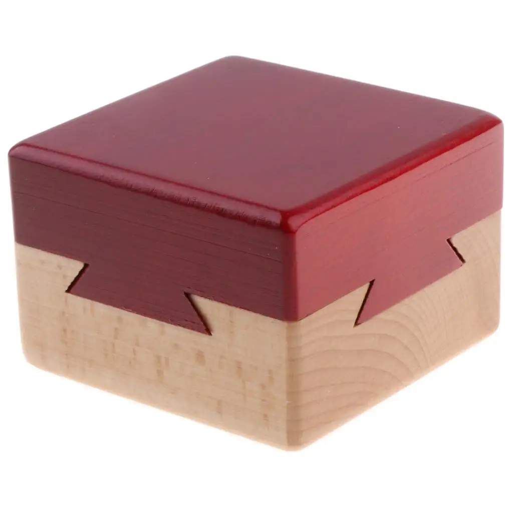 

Brain Teaser Wooden Drawers Gift Jewelery Box Puzzle Toy