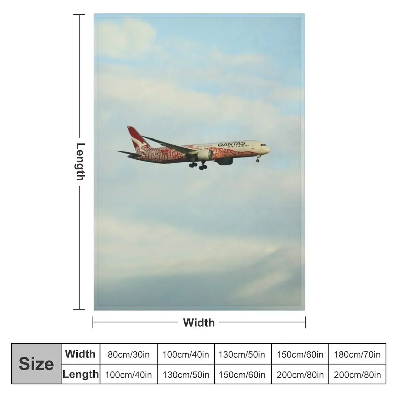 Одеяло Qantas dreaming of Flight движущаяся среда одеяла для волос