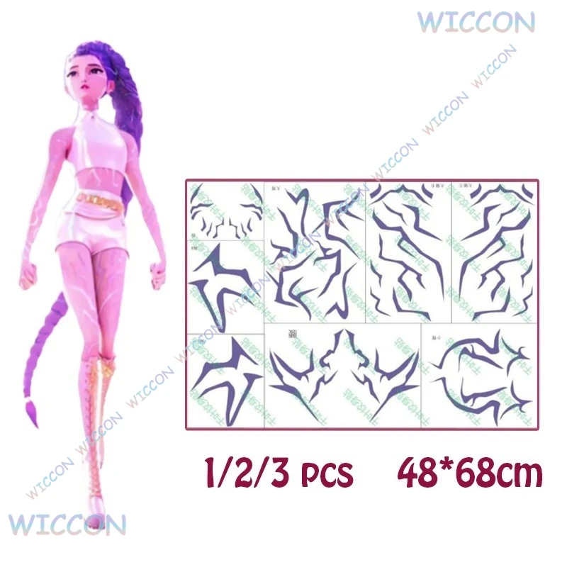 

Косплей наклейки Demon Hunters Rumi