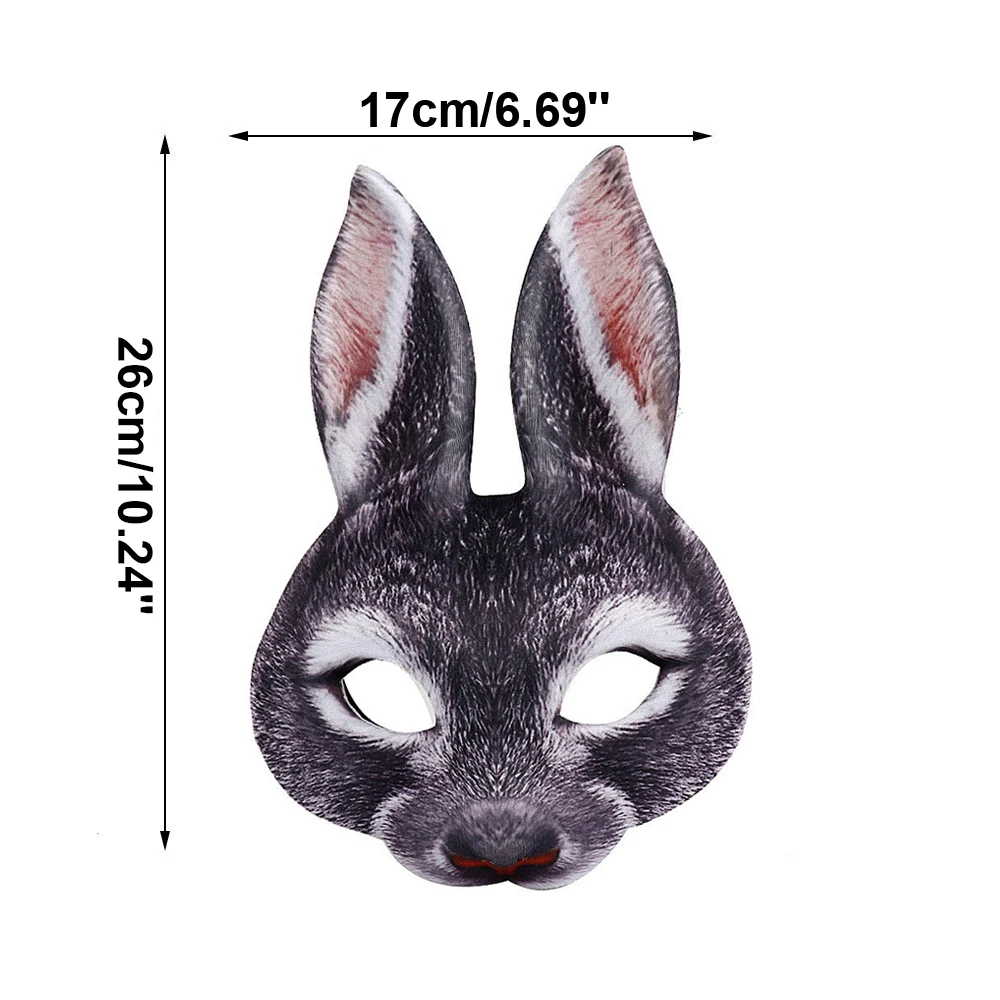 

3D маска кролика из ЭВА для взрослых