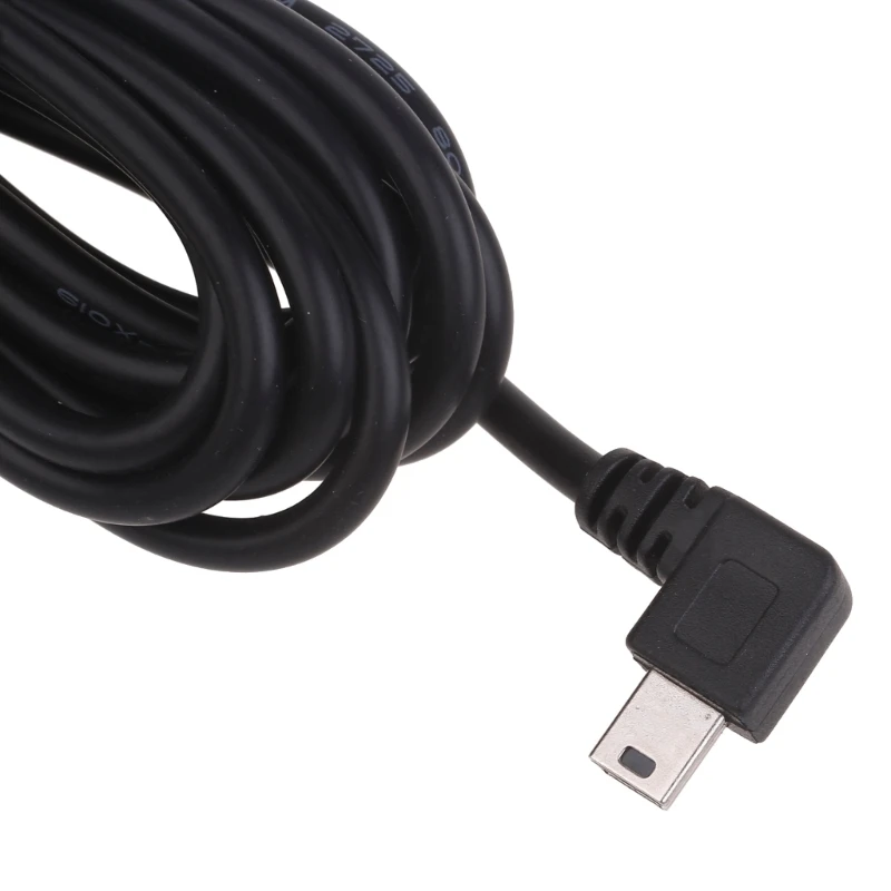 Автомобильное зарядное устройство Mini USB 20CB под углом 90° для камеры