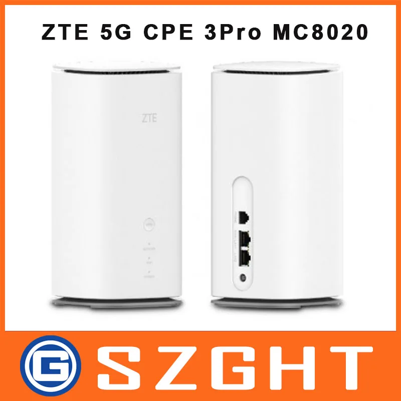 Новинка модем ZTE MC8020 5G CPE WIFI 6 двухдиапазонный 5400 Мбит/с до 128 пользователей
