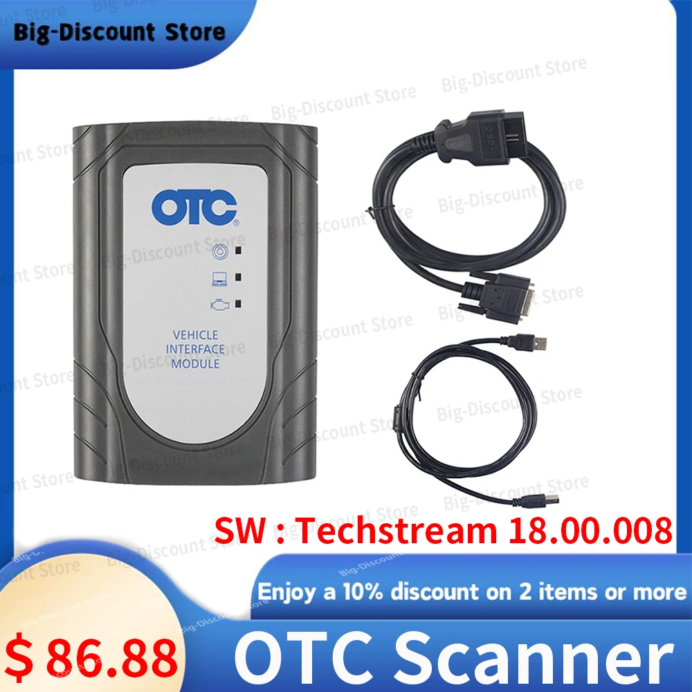 Новинка V18.00.008 OTC OBDIICAT GTS сканер для toyota автомобильная Механическая мастерская IT3