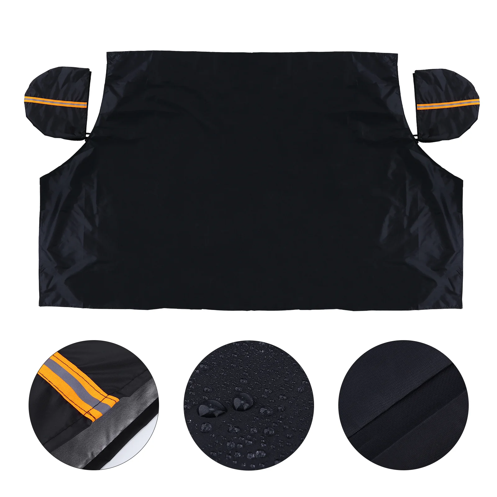 

1 шт. автомобильный Снежный чехол, магнитный полиэстер, прочный универсальный Снежный чехол для автомобиля