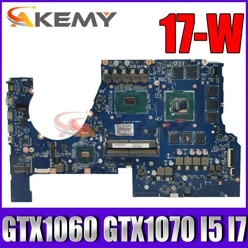 

17-W DAG38DMBCC0 G38D Motherboard For HP OMEN 17-W 17-W151NR TN-Q174 Laptop mainboard with I5 I7 HQ CPU GTX1060 GTX1070 GPU