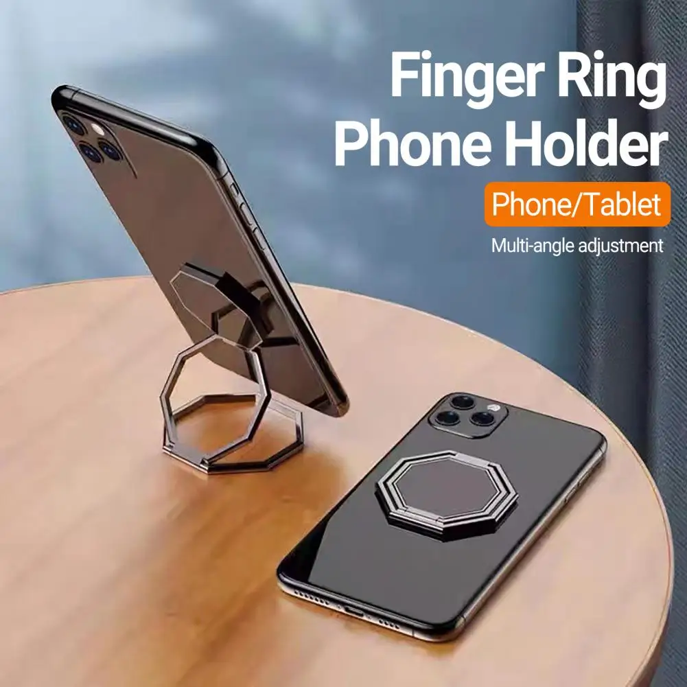 

Finger Ring Phone Holder Strong Loading Capacity Adjustable Universal Magnetic Finger Ring Mobile Phone Stand For IPhone Samsung