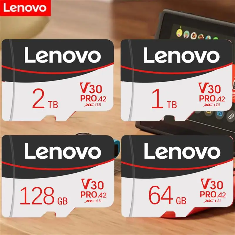 Оригинальная Micro TF SD-карта Lenovo класс 10 TF-карта 64 ГБ 128 карта памяти до 190 Мб/с для