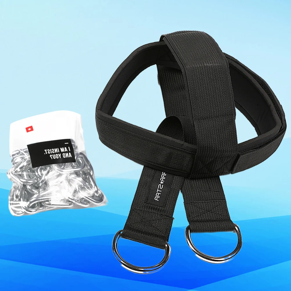 

1pc Neck Exercise Bands Resistance Training Neck Harness Neck Weight Lifting Neck Training Exerciser Neck Training Strap