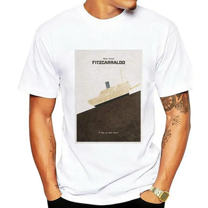 Fitzcarraldo альтернативный минималистичный постер Вернер герзог Клаус кински