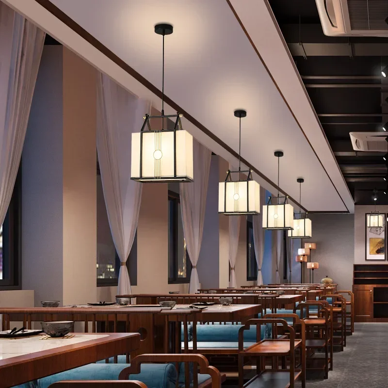 Классическая маленькая люстра в китайском стиле для спальни прикроватная лампа