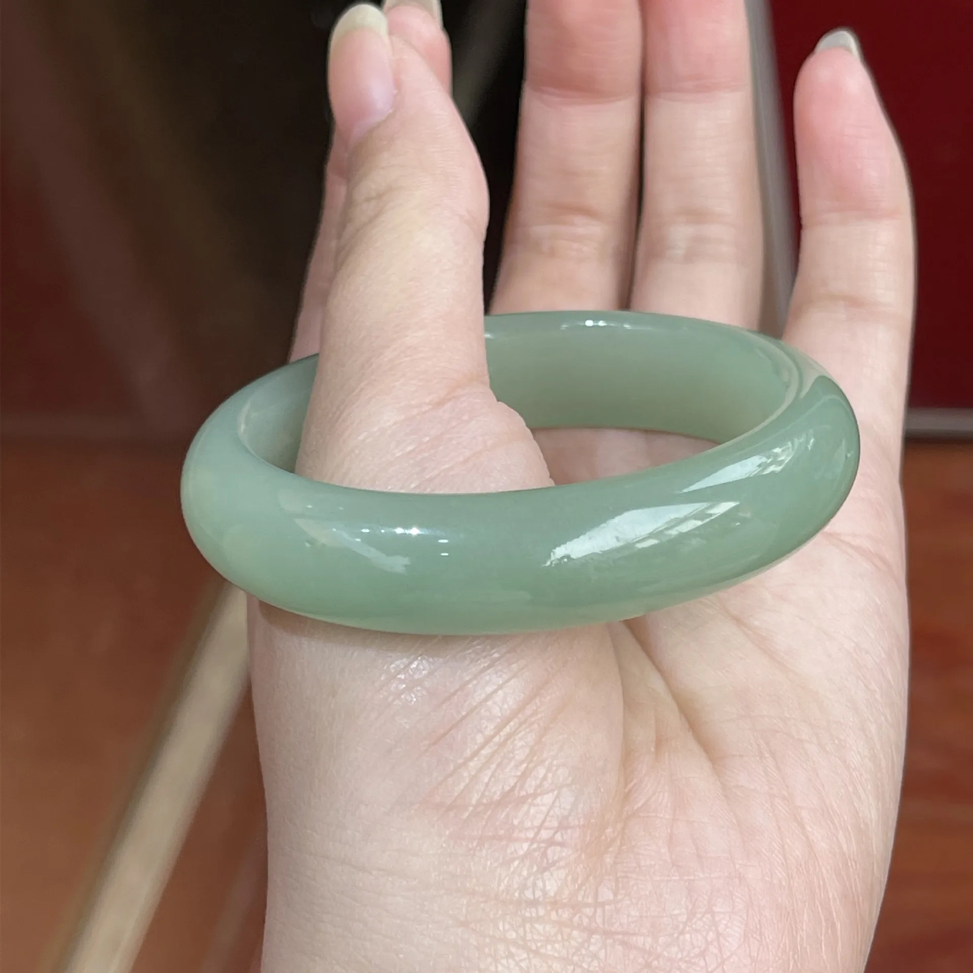 Отправить сертификат нефритовый браслет из Мьянмы сертифицированные нефритовые