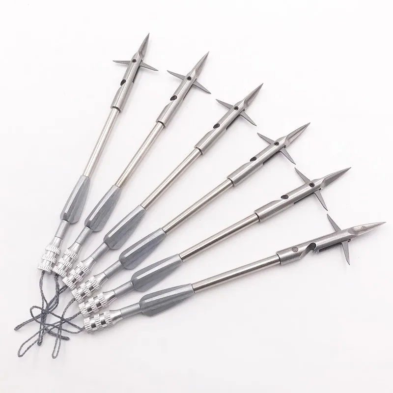 1 шт. Дротика Рыболовная катушка Рогатка стрела головка для входа вода гладкая