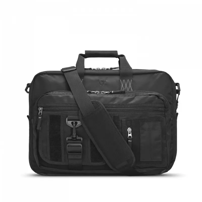 

Luxurious 16" Elite Black Ops Topload Briefcase in Black – Rugged, Stylish and Secure