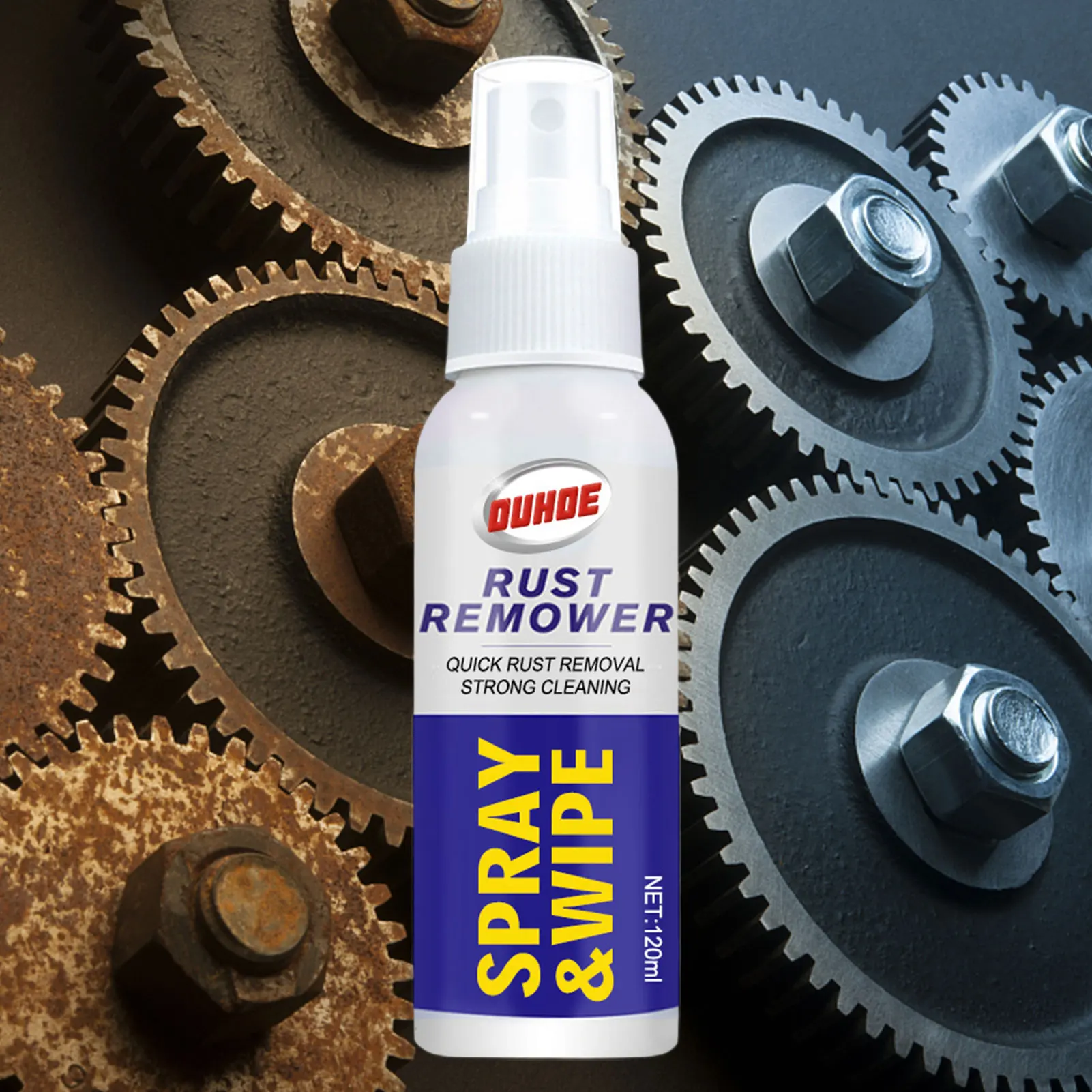 

Rust Remover Spray Safe And Non-Toxic Multi-Functional Anti-Rust Lubricant Easy To Use Car Home Dual-Use Quick Rust Remover