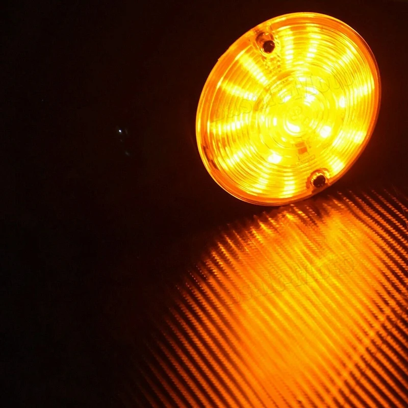 Запчасти для мотоциклов передний плоский сигнал поворота фотоэлемент