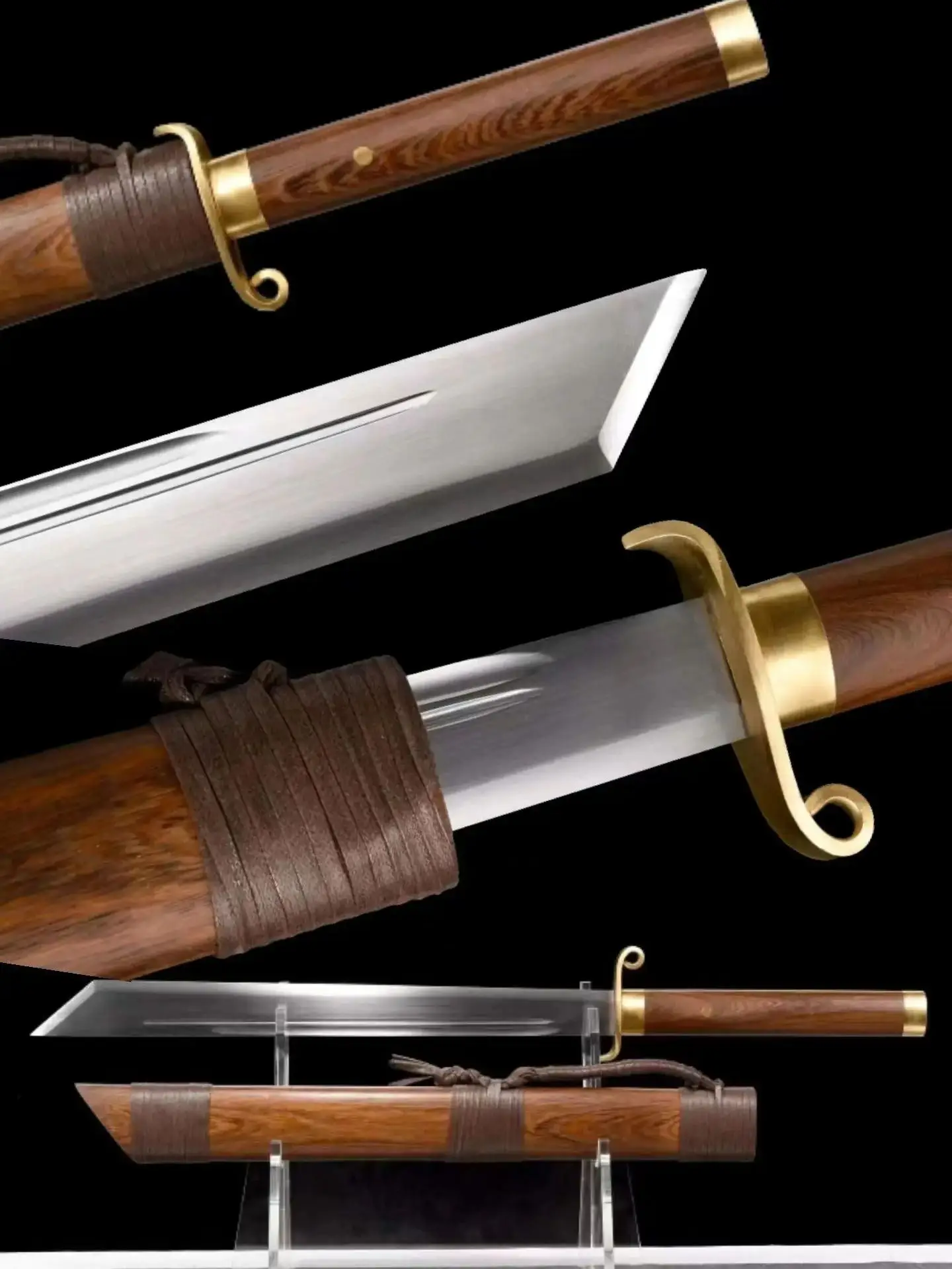 Боевой меч китайского кунг-фу боевой мин императорской гвардии настоящий