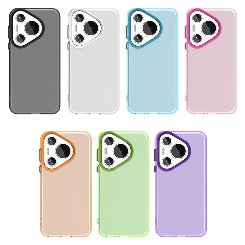 Чехол для Huawei Pura 70 Pro чехол Capas противоударный прозрачный матовый