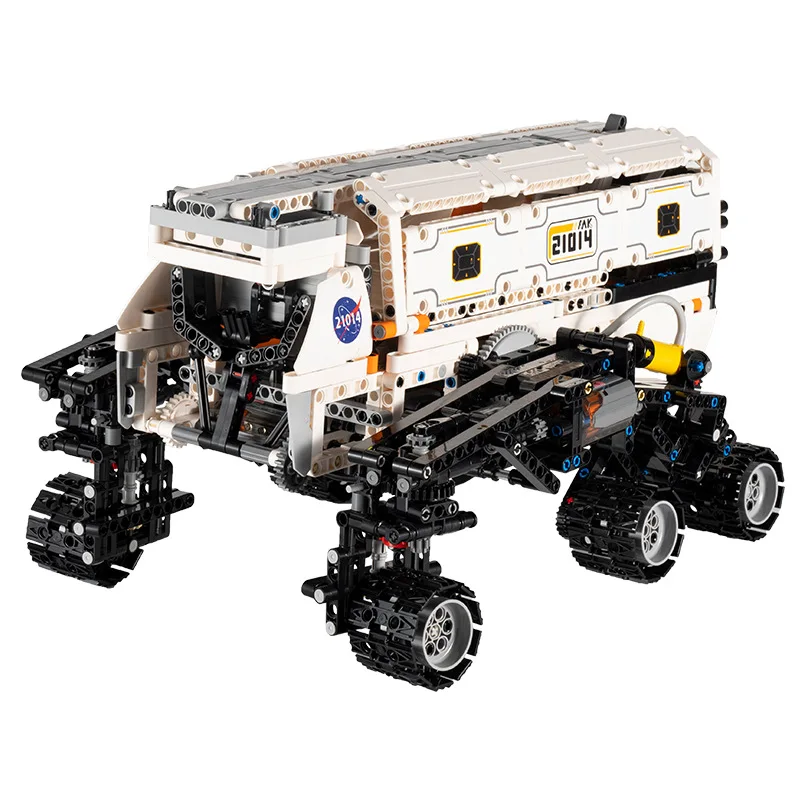 

Star Plan Series Star Explorer APP Electric Remote Control Vehicle Model 1608PCS Building Blocks Brick Toys Birthday Gift Set