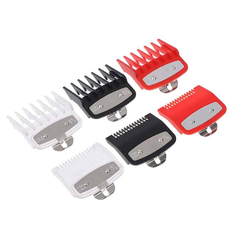 2pcs/Set Hair Clipper Guide Comb Cutting Limit Combs Standard Guards Attach Parts Electric Clippers Accessories
