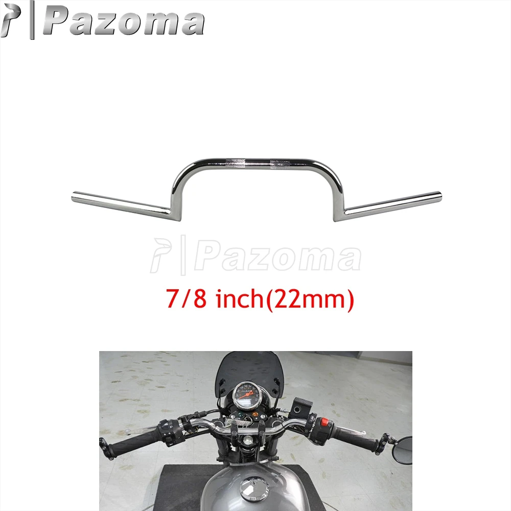 

1 "руль для мотоцикла Clubman, ручка для Harley Sportster XL 883 1200 Touring Cafe Racer Chopper Bobber Scooter 7/8"