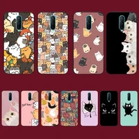 toplbpcs cat cute kitten catling phone case for vivo y91c y11 17 19 17 67 81 oppo a9 2020 realme c3