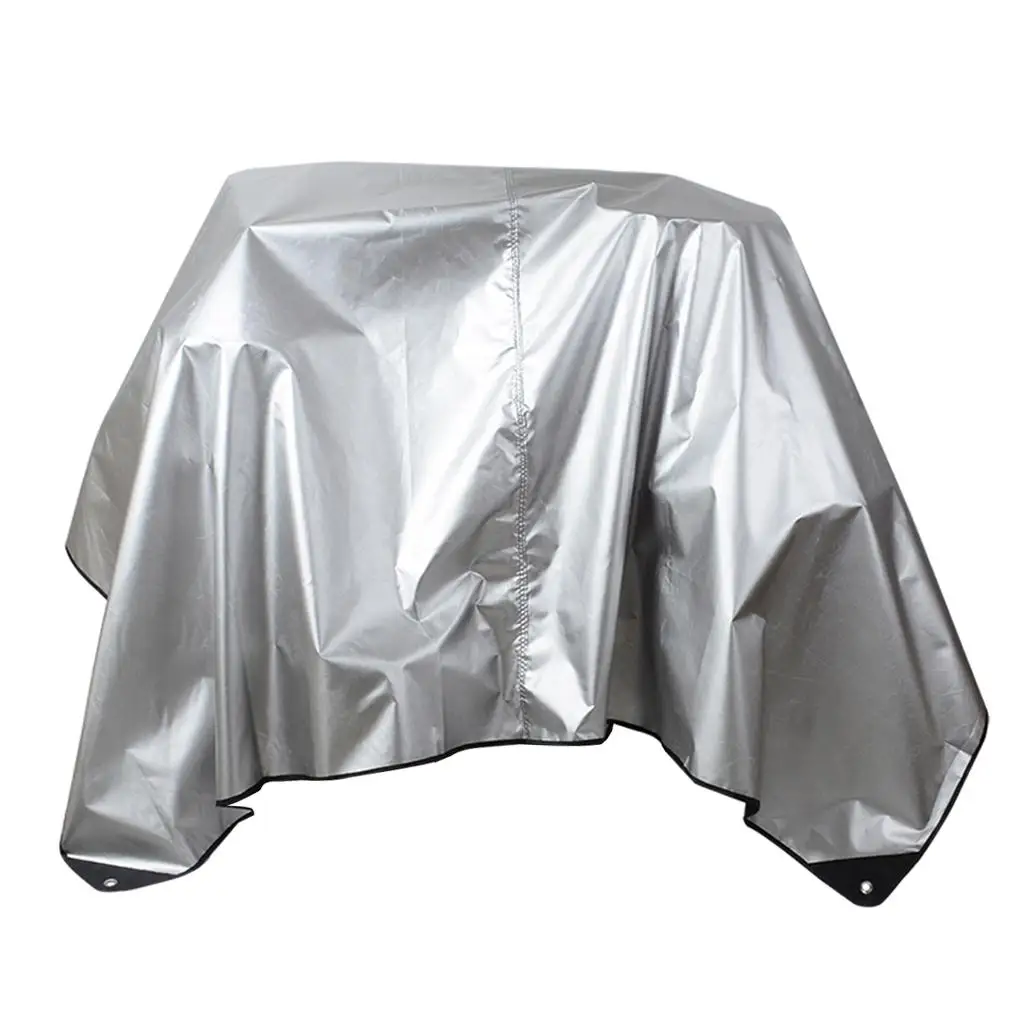 

Drum Dust Cover Drum Set Water-Resistant Anti-dust Silver 78.74x98.43''