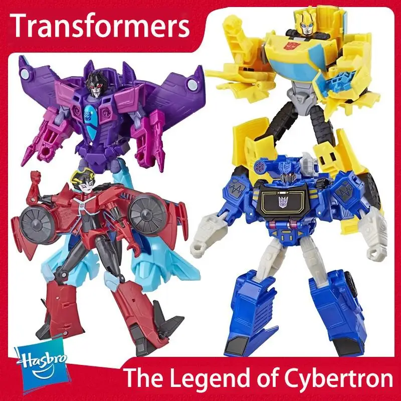 

Original Hasbro Transformers Moviethe Legend of Cybertron Slipstream Bumblebee Hot Rod Megatron 3C Action Figure Model Toy Gifts