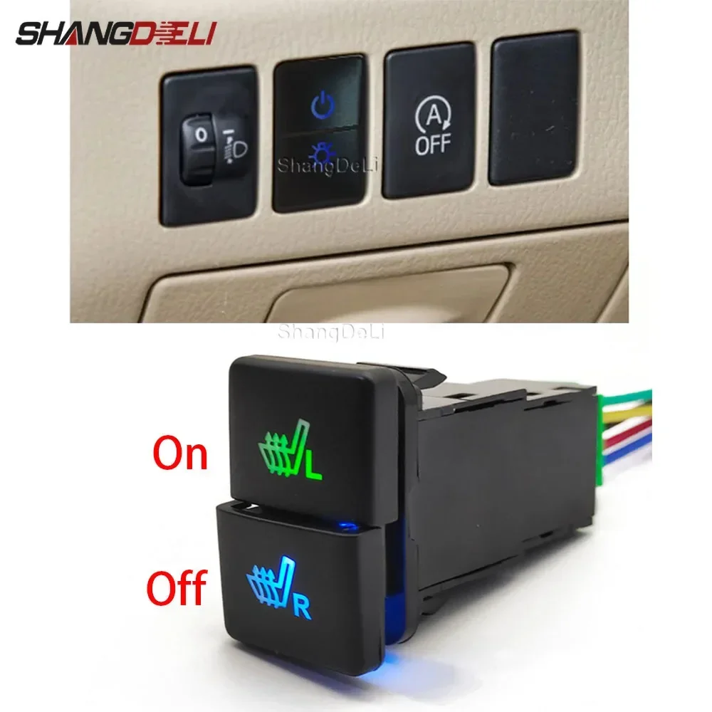 Обогреватель для автомобиля с двумя кнопками Toyota Camry Prius Corolla Prado