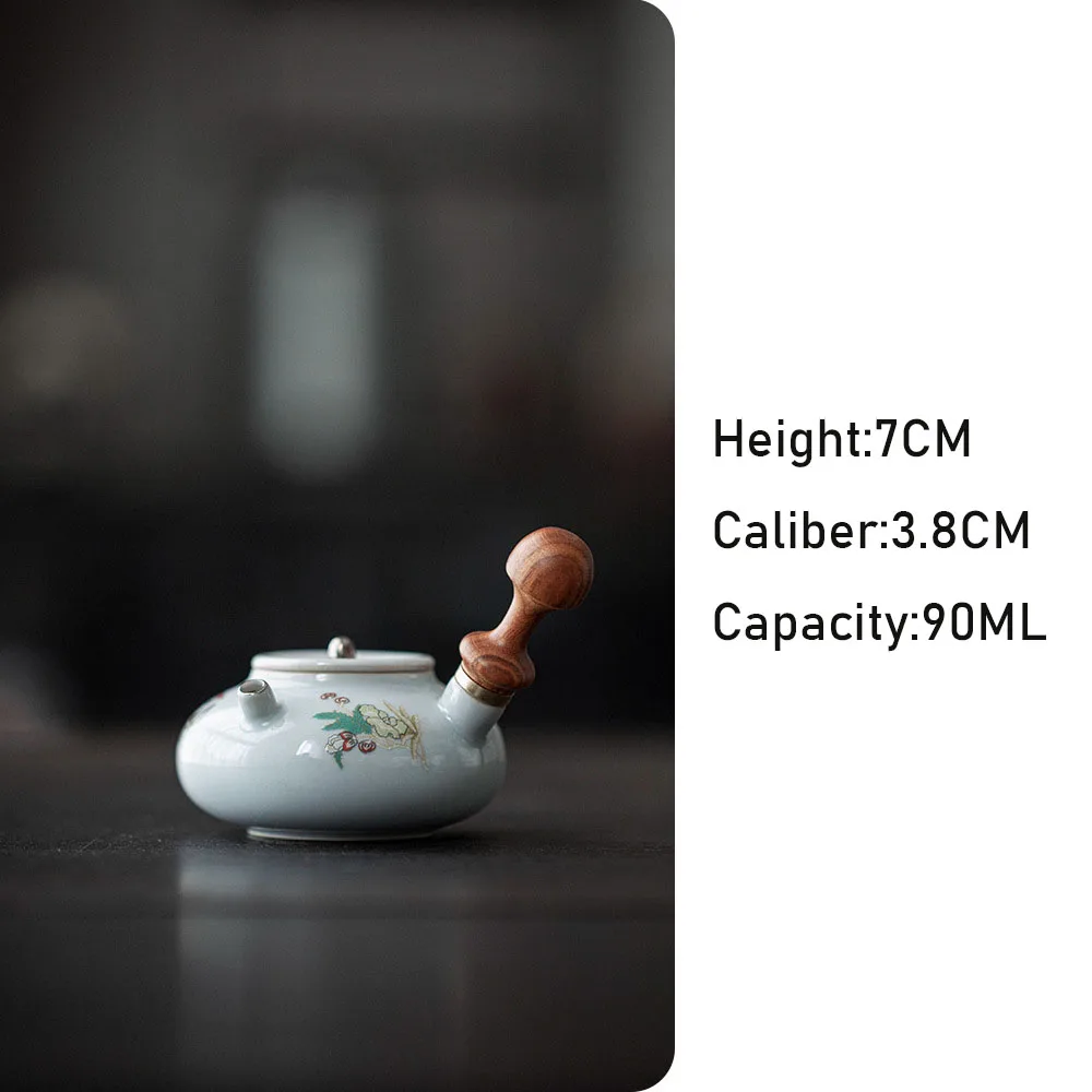 

Ручной фарфоровый чайник PGY 90 мл