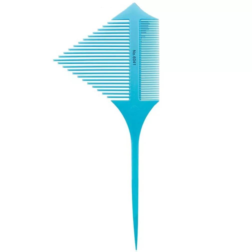 

Цветная расческа многофункциональная двухсторонняя с заостренным хвостом треугольная расческа портативная Расческа для парикмахеров
