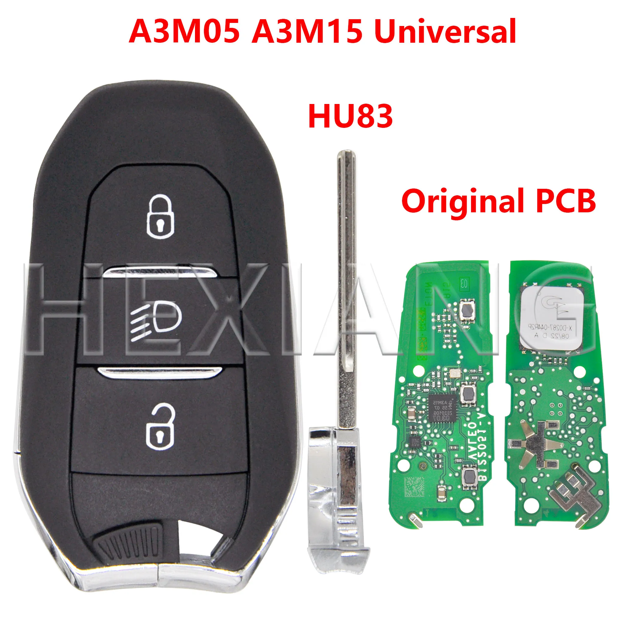 

Оригинальный чип HE PCB IM3A 4A A3M05/M3M15, универсальный 433 МГц ключ дистанционного управления без ключа Go для автомобиля Peugeot 508 5008 Citroen Opel