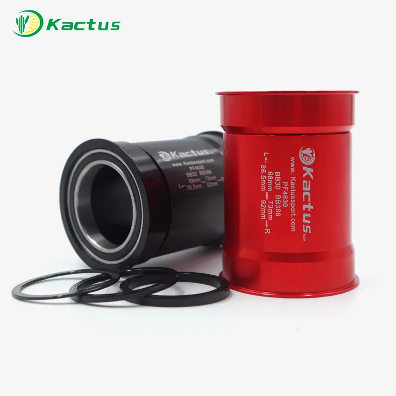 

KACTUS Tech Pressfit BB 30 Bearing Bicycle Bottom Bracket Road MTB Mountain Bike Bicycle Crankset Chainset Crank Compatible