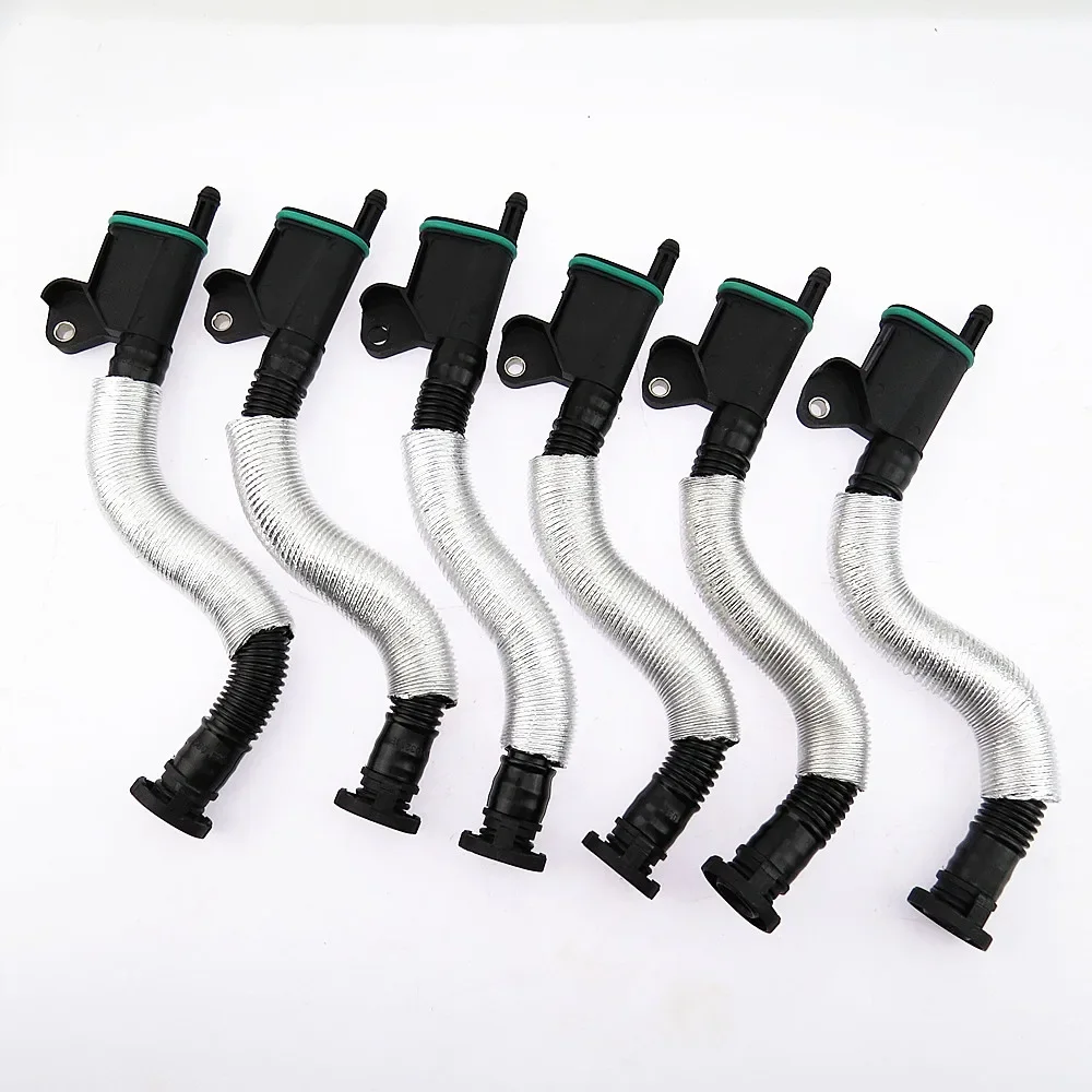 

SCJYRXS 6 шт. для VW Golf Passat Scirdcco Audi A3 06J103213E маслоотделитель водяной выхлопной дыхательный соединительный шланг 06H103226A