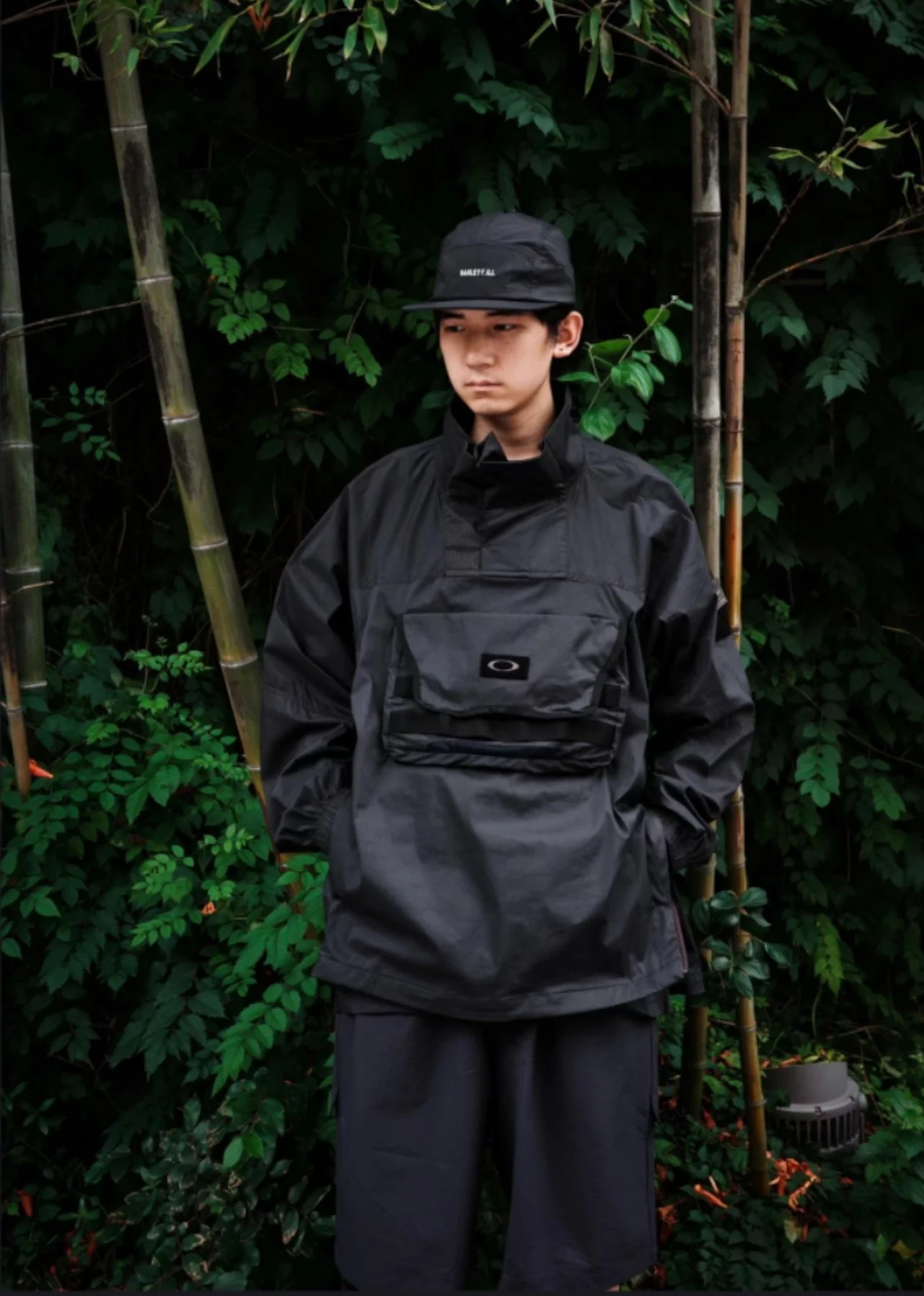 Oakwfog Capsule Series Функциональный пуловер с большими карманами Куртка Мужская модная